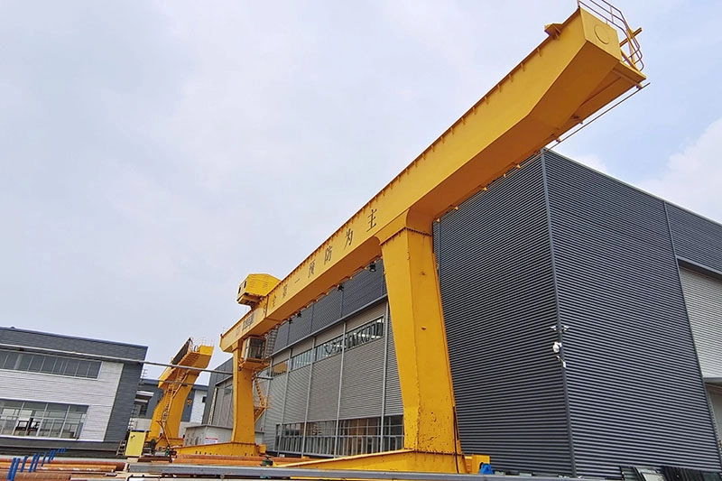 Gantry crane engineering view