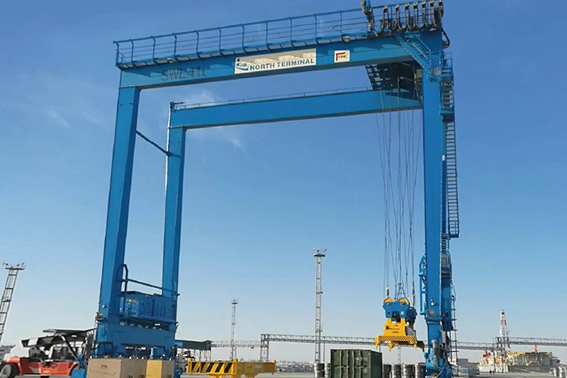 Rubber Tyred Gantry Crane