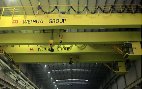 Gantry crane engineering view