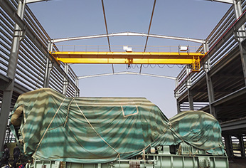 5 Ton Bridge Crane for Sudan Berber Cement Company