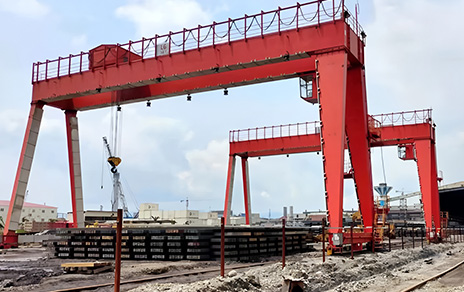 A-Type Double Girder Outdoor Gantry Crane-4