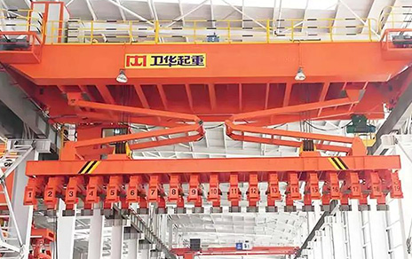 Gantry crane engineering view