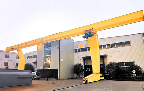 L-Type Gantry Crane With Electric Hoist-2