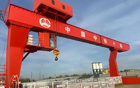 L-Type Gantry Crane With Electric Hoist-4