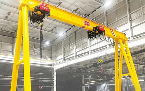 MH Single Beam Hoist Gantry Crane-2