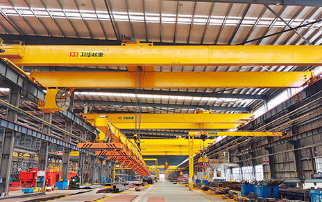 Gantry crane engineering view